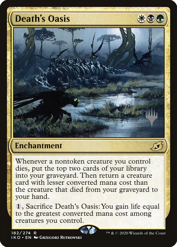 Death's Oasis (Promo Pack) [Ikoria: Lair of Behemoths Promos] | Gaming Infinity