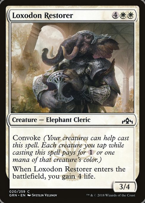 Loxodon Restorer [Guilds of Ravnica] | Gaming Infinity