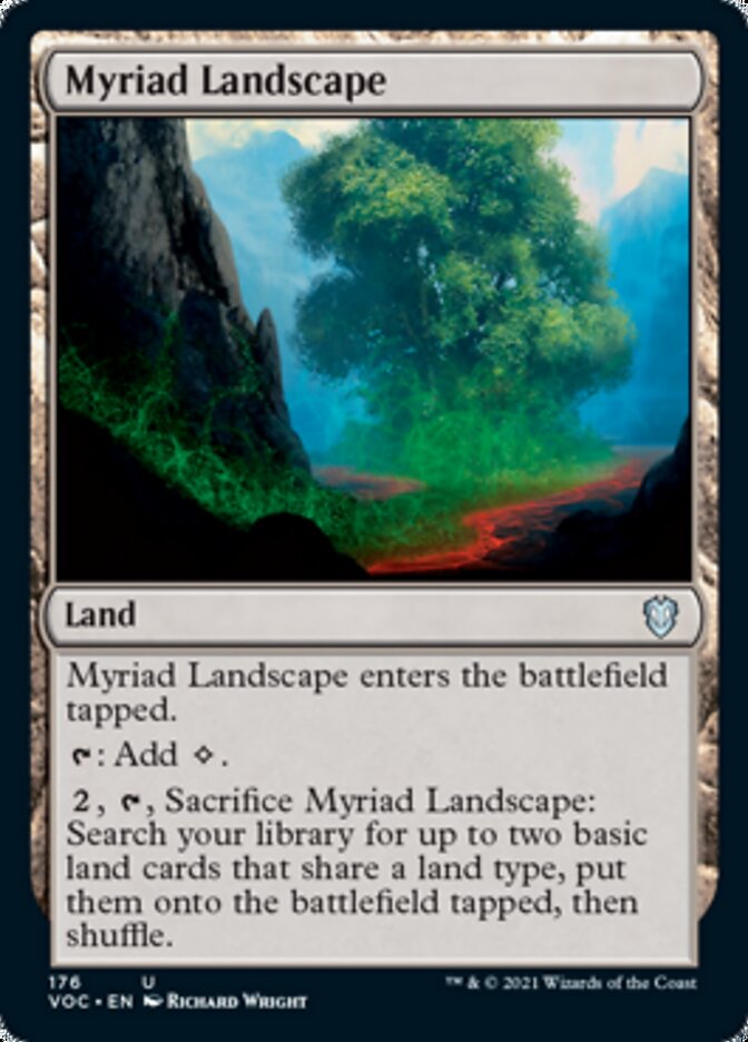 Myriad Landscape [Innistrad: Crimson Vow Commander] | Gaming Infinity