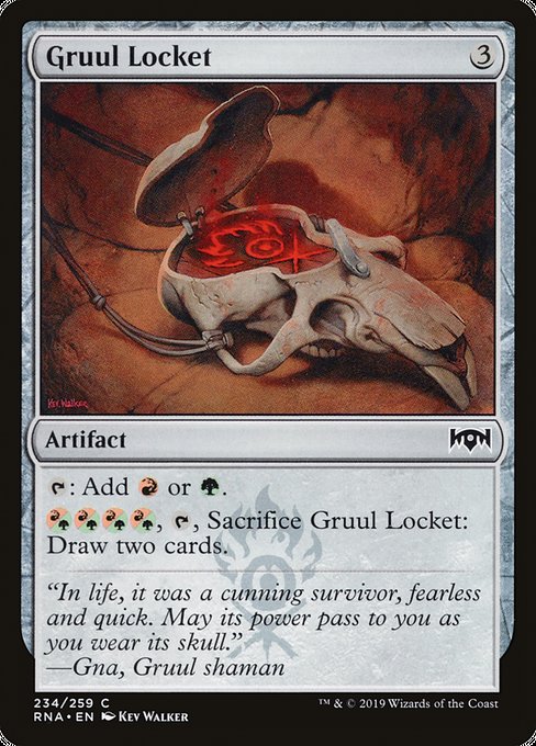 Gruul Locket [Ravnica Allegiance] | Gaming Infinity