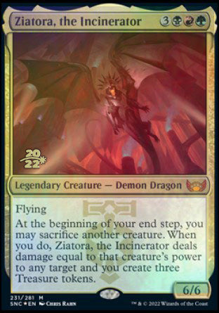 Ziatora, the Incinerator [Streets of New Capenna Prerelease Promos] | Gaming Infinity