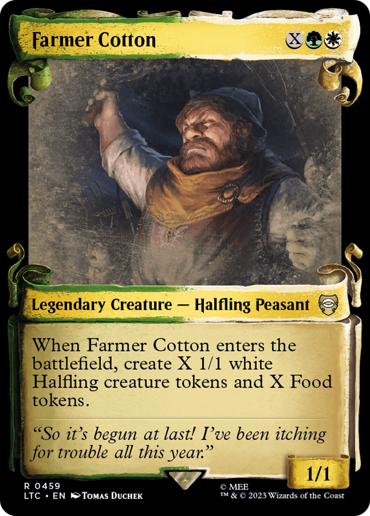 Farmer Cotton [The Lord of the Rings: Tales of Middle-Earth Commander Showcase Scrolls] | Gaming Infinity