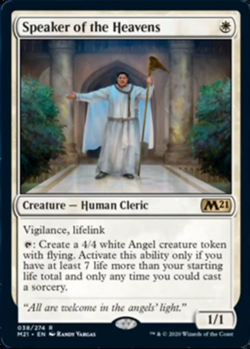 Speaker of the Heavens [Core Set 2021] | Gaming Infinity