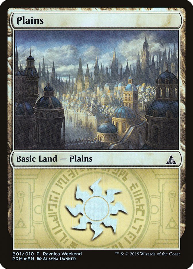 Plains (B01) [Ravnica Allegiance Guild Kit] | Gaming Infinity