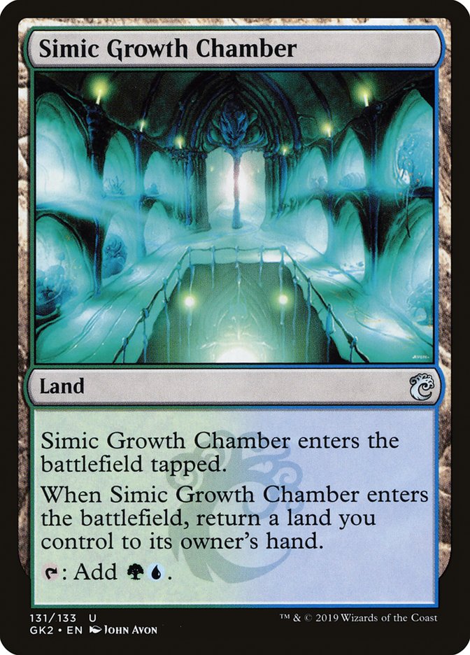 Simic Growth Chamber [Ravnica Allegiance Guild Kit] | Gaming Infinity