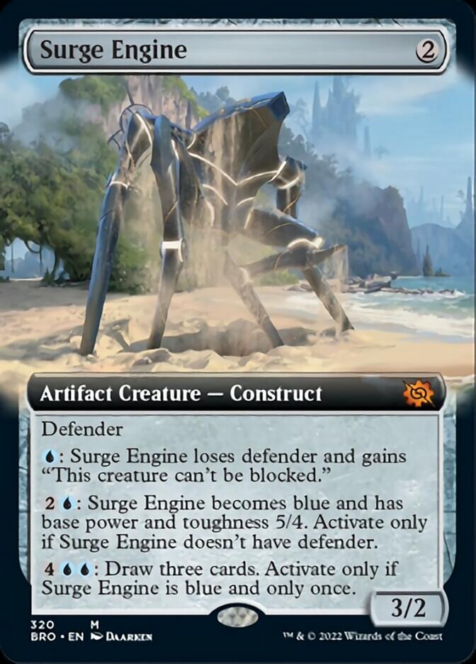 Surge Engine (Extended Art) [The Brothers' War] | Gaming Infinity