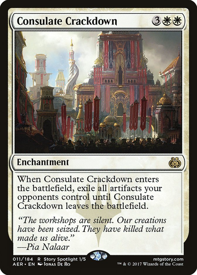 Consulate Crackdown [Aether Revolt] | Gaming Infinity