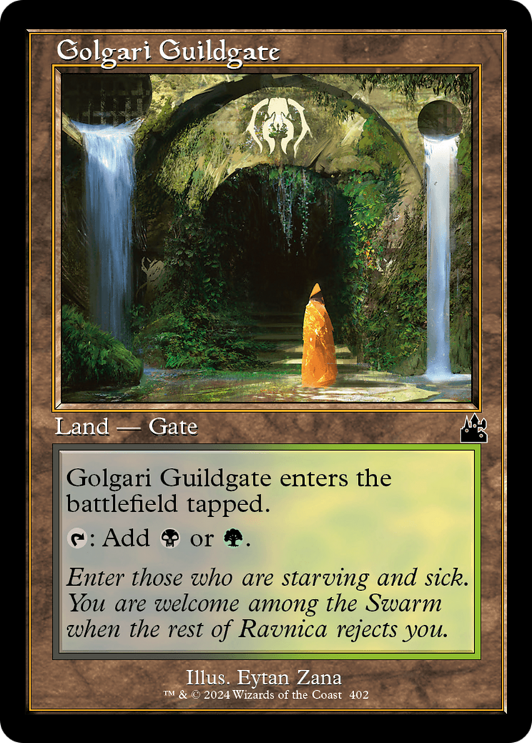 Golgari Guildgate (Retro Frame) [Ravnica Remastered] | Gaming Infinity