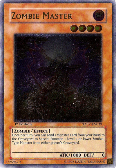 Zombie Master [TAEV-EN039] Ultimate Rare | Gaming Infinity