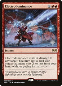 Electrodominance [Promo Pack: Throne of Eldraine] | Gaming Infinity