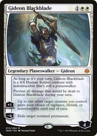 Gideon Blackblade [Promo Pack: Throne of Eldraine] | Gaming Infinity