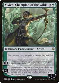 Vivien, Champion of the Wilds [Promo Pack: Throne of Eldraine] | Gaming Infinity