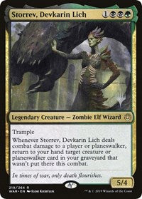 Storrev, Devkarin Lich [Promo Pack: Throne of Eldraine] | Gaming Infinity