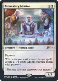 Monastery Mentor [Judge Promos] | Gaming Infinity