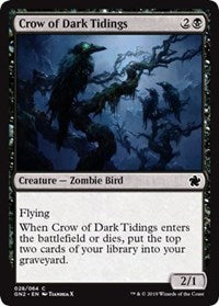 Crow of Dark Tidings [Magic Game Night 2019] | Gaming Infinity