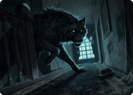 Primal Adversary Art Card [Innistrad: Midnight Hunt Art Series] | Gaming Infinity