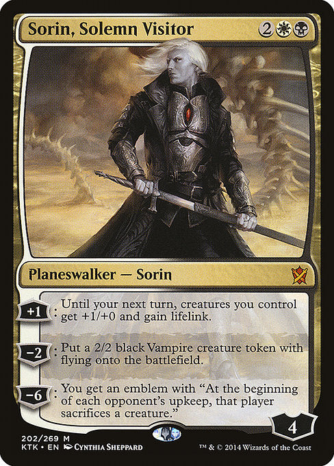 Sorin, Solemn Visitor [Khans of Tarkir] | Gaming Infinity