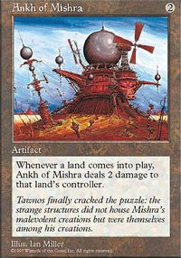 Ankh of Mishra [Fifth Edition] | Gaming Infinity