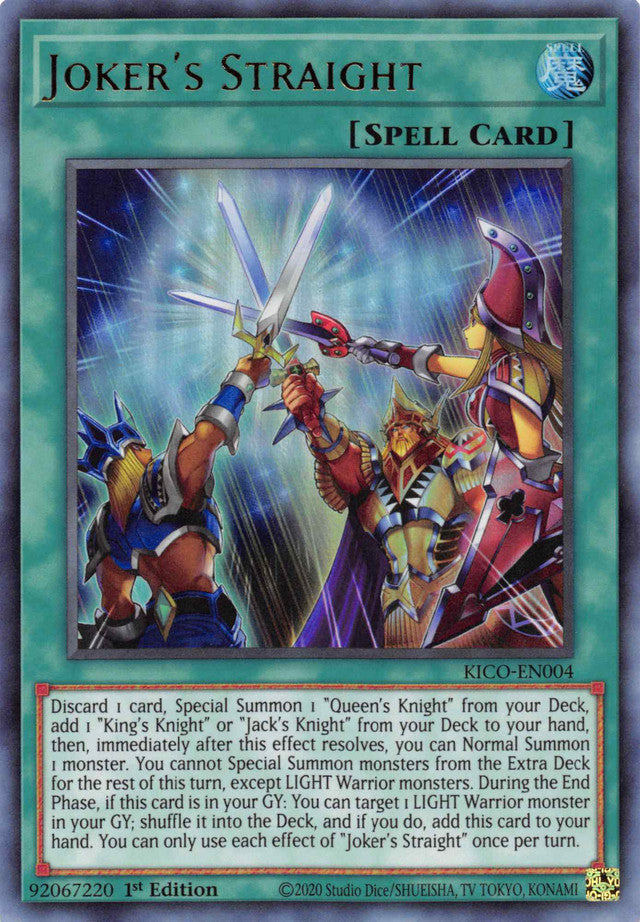 Joker's Straight (Ultra Rare) [KICO-EN004] Ultra Rare | Gaming Infinity