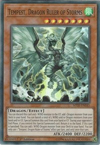 Tempest, Dragon Ruler of Storms [Mystic Fighters] [MYFI-EN045] | Gaming Infinity