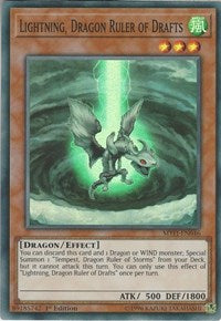 Lightning, Dragon Ruler of Drafts [Mystic Fighters] [MYFI-EN046] | Gaming Infinity