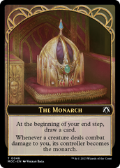 The Monarch // Shapeshifter Double-Sided Token [March of the Machine Commander Tokens] | Gaming Infinity