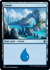 Island (280) [Theros Beyond Death] | Gaming Infinity
