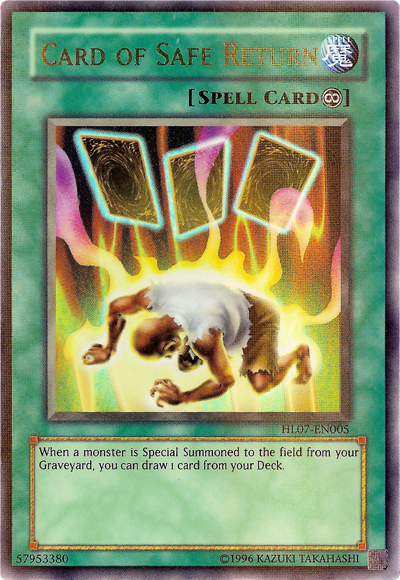 Card of Safe Return [HL07-EN005] Ultra Rare | Gaming Infinity