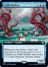 Nadir Kraken (Extended Art) [Theros Beyond Death] | Gaming Infinity