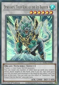 Dewloren, Tiger King of the Ice Barrier [SDFC-EN042] Ultra Rare | Gaming Infinity