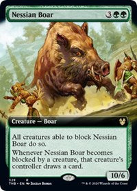 Nessian Boar (Extended Art) [Theros Beyond Death] | Gaming Infinity