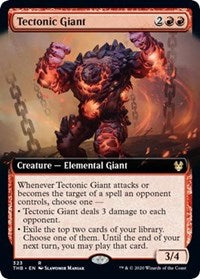 Tectonic Giant (Extended Art) [Theros Beyond Death] | Gaming Infinity