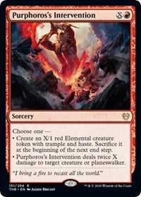 Purphoros's Intervention [Theros Beyond Death] | Gaming Infinity