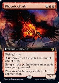 Phoenix of Ash (Extended Art) [Theros Beyond Death] | Gaming Infinity