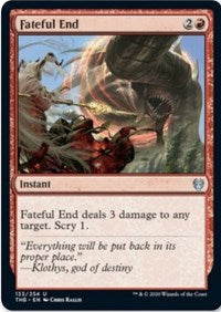 Fateful End [Theros Beyond Death] | Gaming Infinity