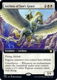 Archon of Sun's Grace (Extended Art) [Theros Beyond Death] | Gaming Infinity