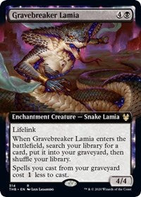Gravebreaker Lamia (Extended Art) [Theros Beyond Death] | Gaming Infinity