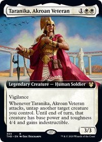 Taranika, Akroan Veteran (Extended Art) [Theros Beyond Death] | Gaming Infinity