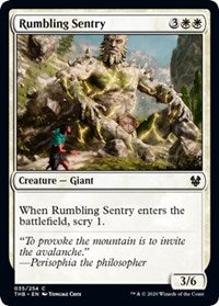 Rumbling Sentry [Theros Beyond Death] | Gaming Infinity