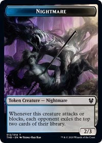 Nightmare Token [Theros Beyond Death] | Gaming Infinity