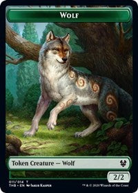 Wolf Token [Theros Beyond Death] | Gaming Infinity