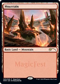 Mountain (2020) [MagicFest Cards] | Gaming Infinity