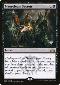 Mausoleum Secrets [Promo Pack: Theros Beyond Death] | Gaming Infinity