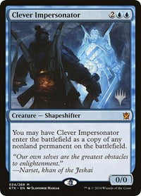 Clever Impersonator [Promo Pack: Theros Beyond Death] | Gaming Infinity