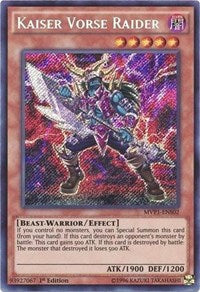 Kaiser Vorse Raider [MVP1-ENS02] Secret Rare | Gaming Infinity