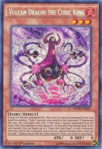 Vulcan Dragni the Cubic King [MVP1-ENS37] Secret Rare | Gaming Infinity