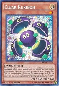 Clear Kuriboh [MVP1-ENS47] Secret Rare | Gaming Infinity