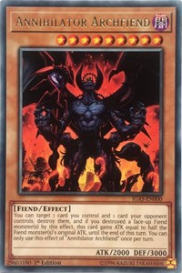 Annihilator Archfiend [IGAS-EN000] Rare | Gaming Infinity