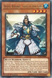 Ancient Warriors - Graceful Zhou Gong [IGAS-EN009] Rare | Gaming Infinity