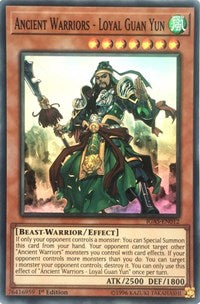 Ancient Warriors - Loyal Guan Yun [IGAS-EN012] Super Rare | Gaming Infinity